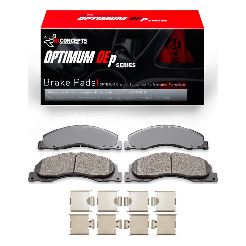 Ford E-450 Super Duty Brake Pads - Front - R1 Concepts - Optimum OE - `08-`25 Ford E-450 Super Duty Brake Pads - Front - R1 Concepts - Optimum OE - `08-`25